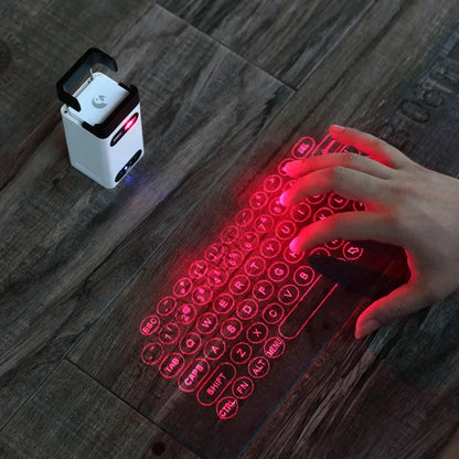Revolutionary Bluetooth Wireless Virtual Laser Keyboard & Touch Projector for Ultimate Typing on All Your Devices