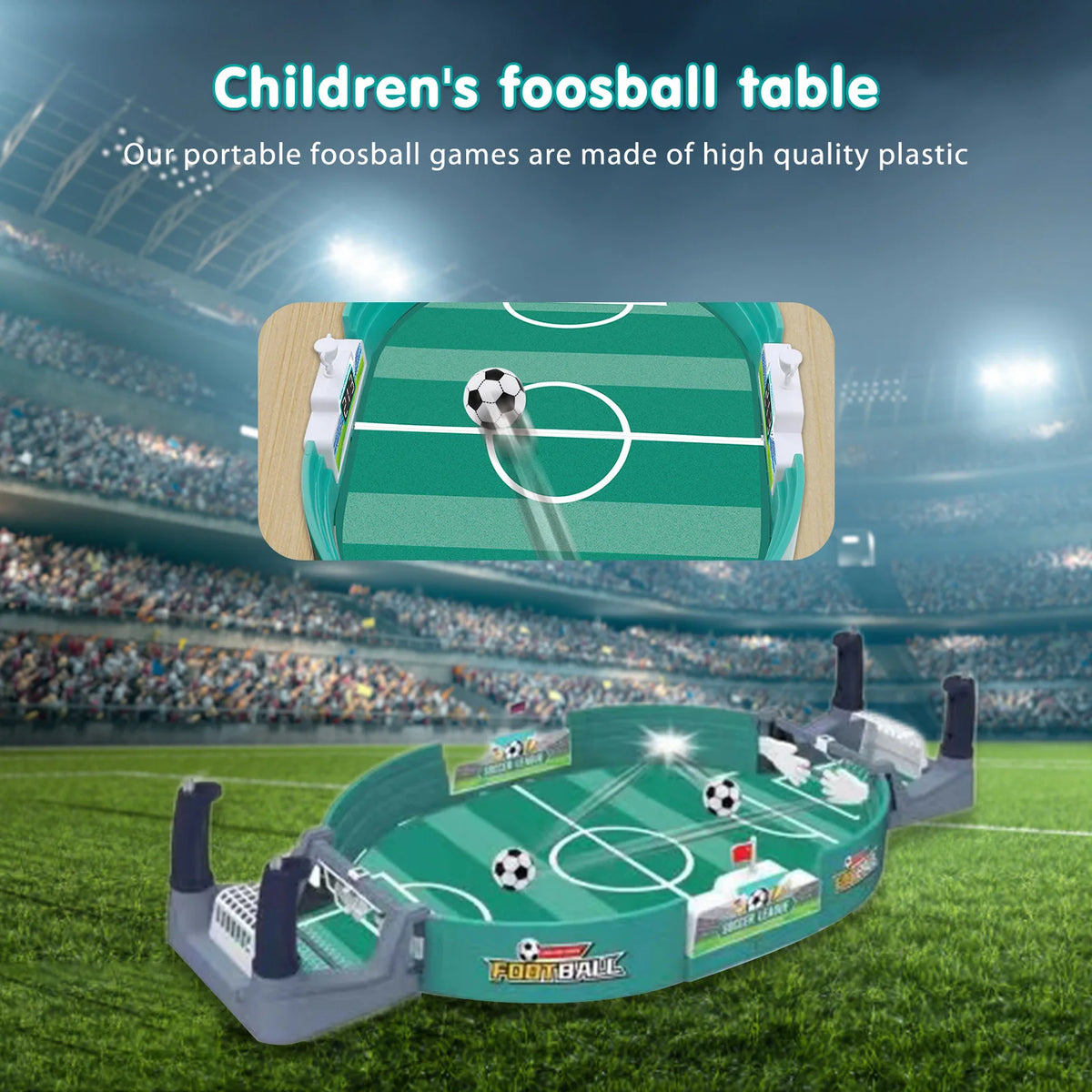 Ultimate Large Desktop Football Table - The Perfect Interactive Soccer Game for Family Fun and Competition