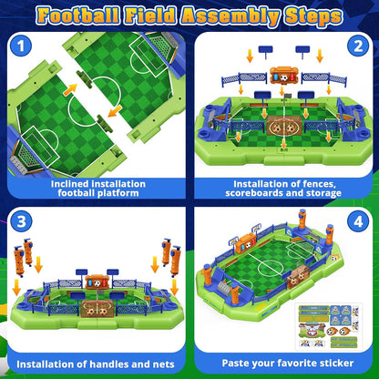 Ultimate Large Desktop Football Table - The Perfect Interactive Soccer Game for Family Fun and Competition