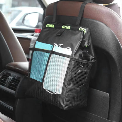 Ultimate Foldable Waterproof Car Trash Bin - Spacious & Versatile Waste Organizer for Every Journey