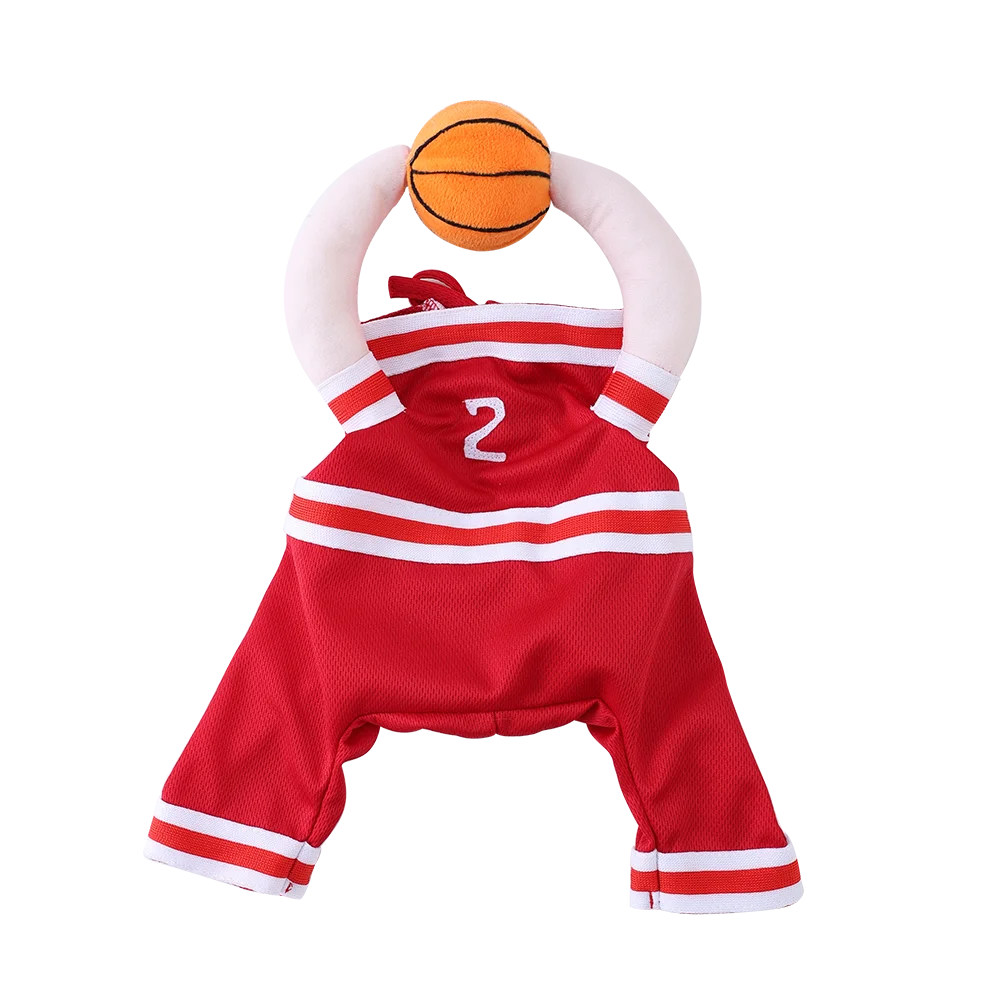 Get Your Pup Ready for Halloween with Our Fun Basketball Cosplay Costume - Perfect for Dogs and Cats of All Sizes!