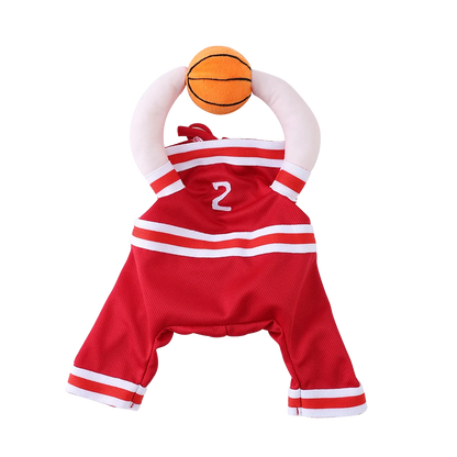 Get Your Pup Ready for Halloween with Our Fun Basketball Cosplay Costume - Perfect for Dogs and Cats of All Sizes!