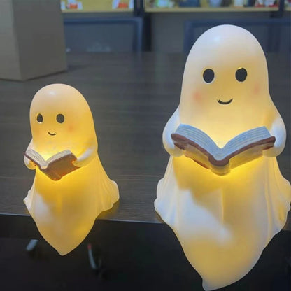 Enchanting 3D LED Ghost Desk Light - Perfect for Halloween and Year-Round Home Decor