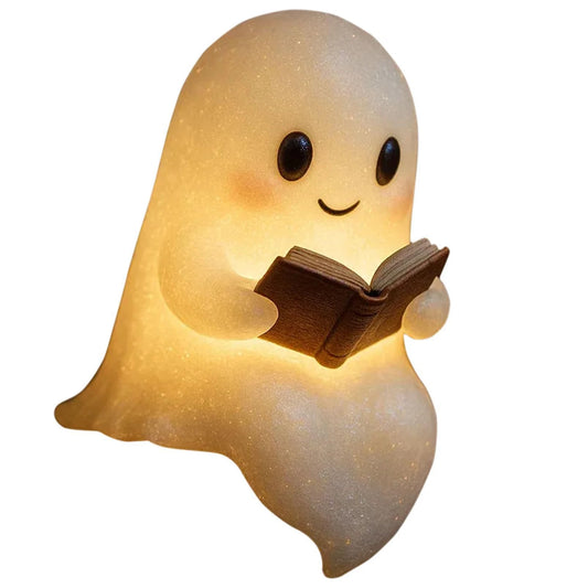 Enchanting 3D LED Ghost Desk Light - Perfect for Halloween and Year-Round Home Decor