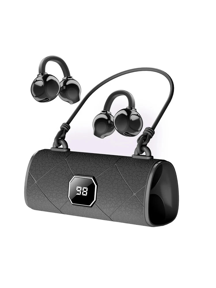 Elevate Your Style with X22 Wireless Bluetooth Headphones - Featuring Diamond Butterfly Clips and Noise-Cancellation for an Unmatched Audio Experience